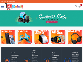 'vlebazaar.in' screenshot