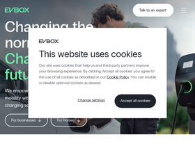 'evbox.com' screenshot
