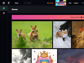 'deviantart.com' screenshot