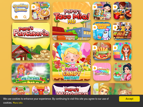 'cookinggames.com' screenshot