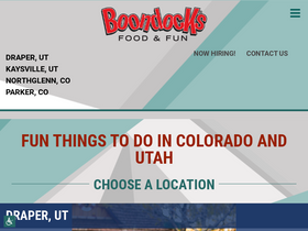 'boondocks.com' screenshot