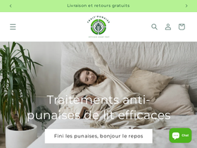 traitpunaise.fr homepage screenshot