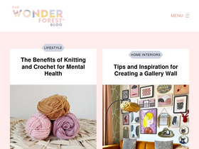 'thewonderforest.com' screenshot