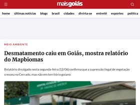 'maisgoias.com.br' screenshot