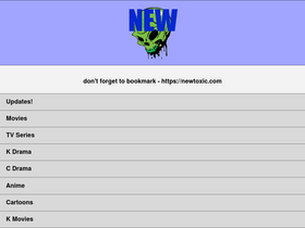 'newtoxic.com' screenshot