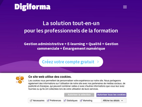 'digiforma.com' screenshot