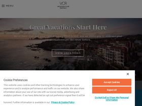 'vacationclubrentals.com' screenshot