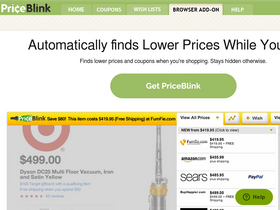 'priceblink.com' screenshot