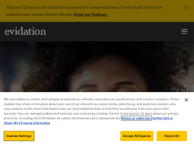 'evidation.com' screenshot