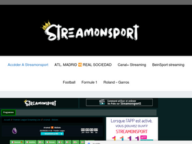 'streamonsport.lol' screenshot