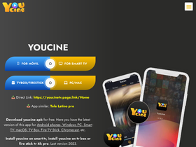 'youcinetv.app' screenshot