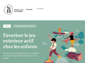 'vifamagazine.ca' screenshot