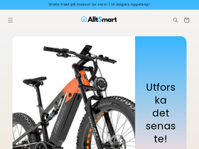alltsmart.se homepage screenshot