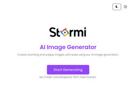 Stormi - Stormi AI is an AI-powered Art Generator developed by NCU Technologies