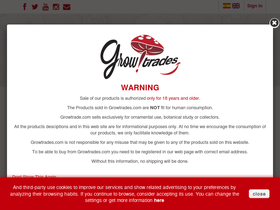 'growtrades.com' screenshot