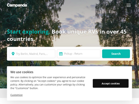 'campanda.com' screenshot