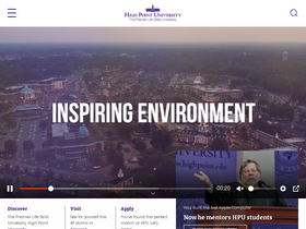 'highpoint.edu' screenshot