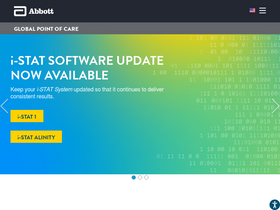 'globalpointofcare.abbott' screenshot