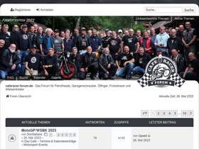 'caferacer-forum.de' screenshot