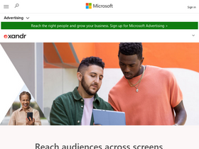 'xandr.com' screenshot