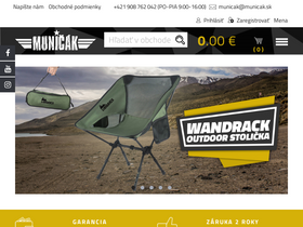 'municak.sk' screenshot