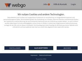 'webgo.de' screenshot