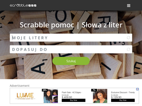 'scrabble123.pl' screenshot