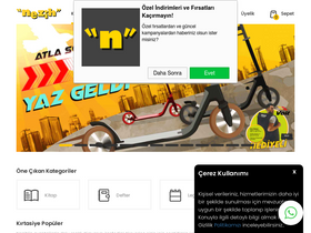 'nezih.com.tr' screenshot