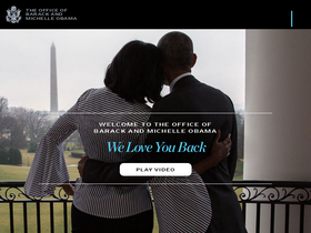 'barackobama.com' screenshot