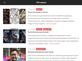 'topspiski.com' screenshot