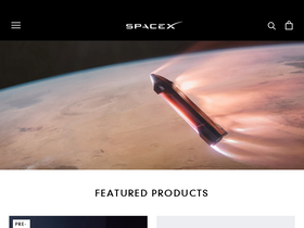 SpaceX website screenshot