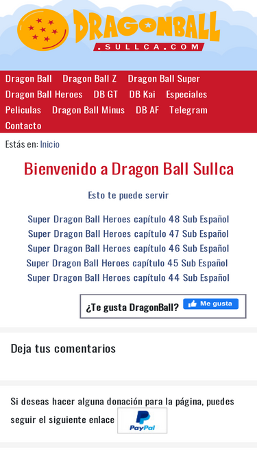 Ver Online Saga Cell - Dragon Ball Sullca