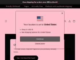 Nail Order homepage screenshot