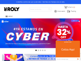 'roly.cl' screenshot