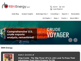 'rbnenergy.com' screenshot