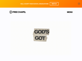'freechapel.org' screenshot