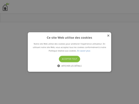 'chaletdejardin.fr' screenshot