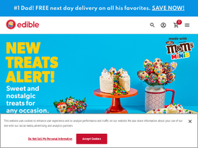 'ediblearrangements.com' screenshot