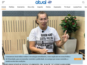 'amazonasatual.com.br' screenshot