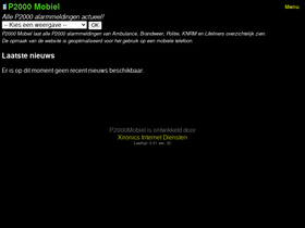 'p2000mobiel.nl' screenshot