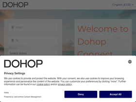 'dohopconnect.com' screenshot