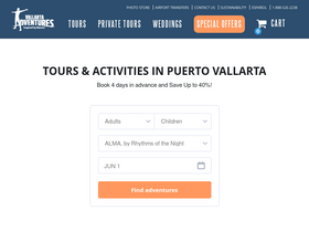 'vallarta-adventures.com' screenshot