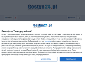 'gostyn24.pl' screenshot