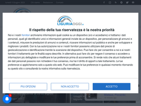 'liguriaoggi.it' screenshot