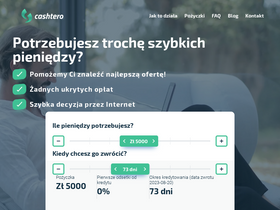 'cashtero.pl' screenshot