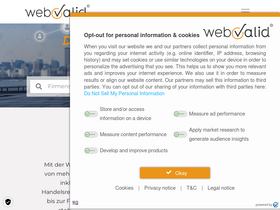 'webvalid.de' screenshot