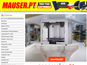 'mauser.pt' screenshot