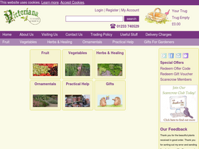 'victoriananursery.co.uk' screenshot