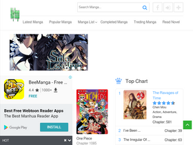 'holymanga.net' screenshot