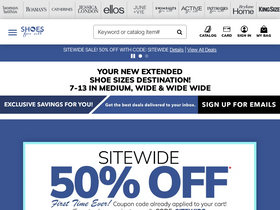 'shoesforall.com' screenshot